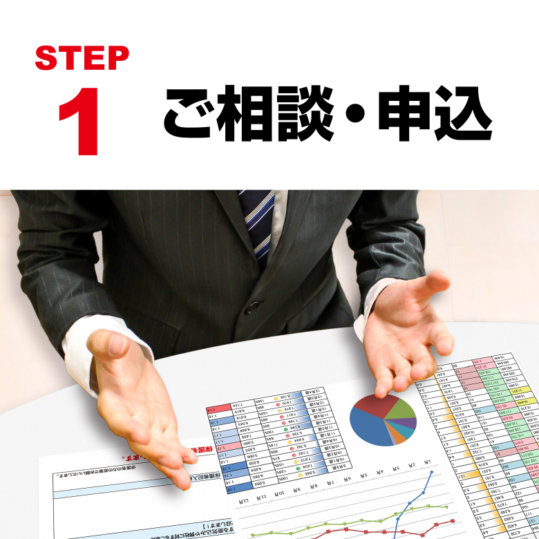 STEP1 ご相談・申込